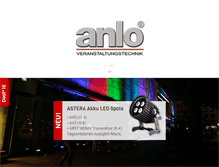 Tablet Screenshot of anlo.com